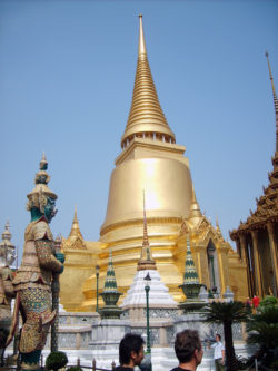 Stupa in Grand Palace in Bangkok