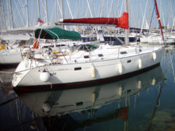 Sailboat in Croatia