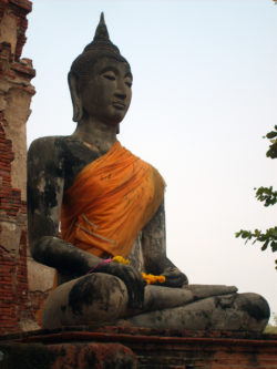 Statue of Buddha in Ayutthaya