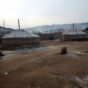 Yurts in cemetery of Ulaanbaatar