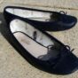 Black Ballerinas Shoes