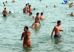 People in the Sea