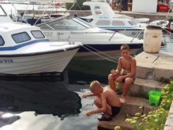 Kids in Marina