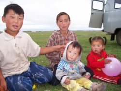 Children In Mongolia