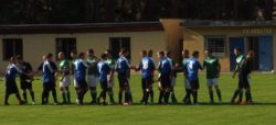 Football Players Shaking Hands