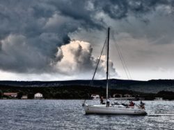 Sailboat At Sea