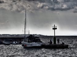 Ship And Lighthouse