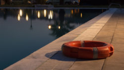 Life Ring By The Pool