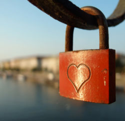 Love Lock With Heart