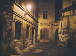 Old street in Prague