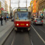 Tramway in Prague