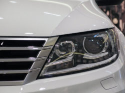 White Car Light Detail