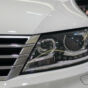 White Car Light Detail