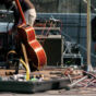 Guitar on a Concert Stage