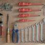 Tools On A Workbench