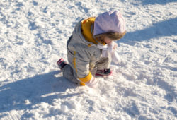 Children On Snow