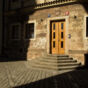 The Door Of An Old Townhouse