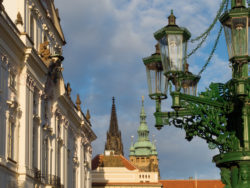 Prague Lamp Detail