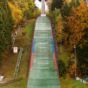 Ski Jumping Hill Without Snow