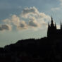 Prague Castle Silhouette