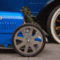 Old Blue Bugatti Type 35 Sports Car