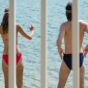 Man and Woman on the Beach