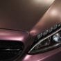 Luxury Pink Car Close-Up