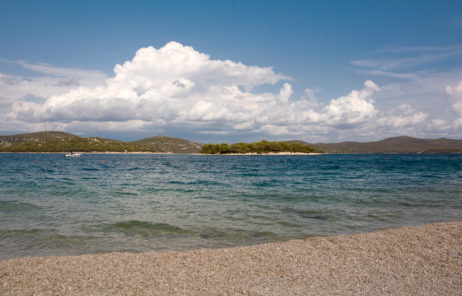 Empty Beach in Croatia