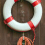 Vintage lifebuoy