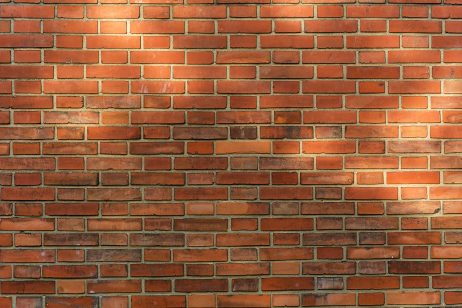 Orange Brick Wall Pattern