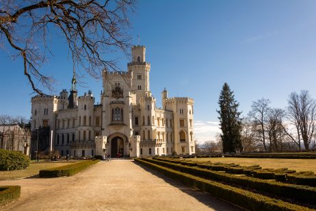 Czech castle Hluboka