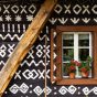 Traditional Painted Slovak House