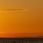 Minimal. Orange Sea Sunset